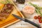 Kuhn Rikon ICED Steak Knife 4.13-Inch, Set of 4, Ice Hardened German Stainless Blade